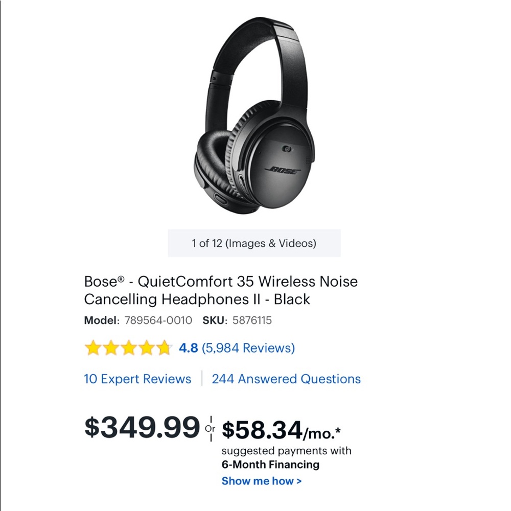 Bose QuietComfort 35 II